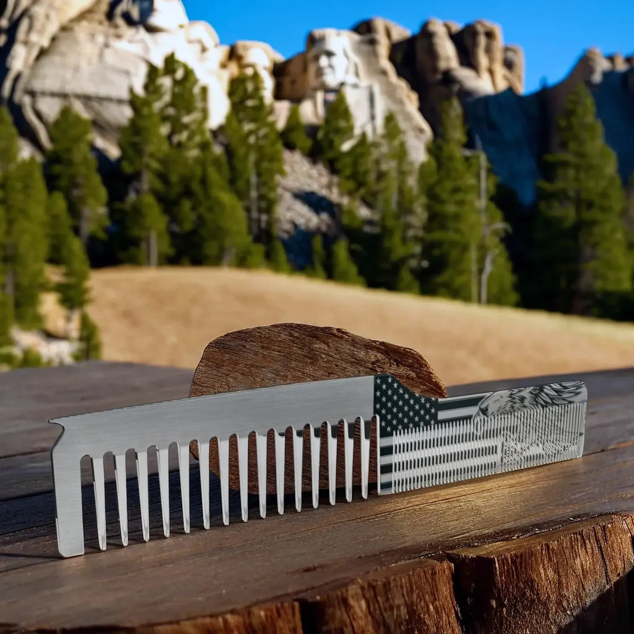 The Patriot Hair and Beard Comb