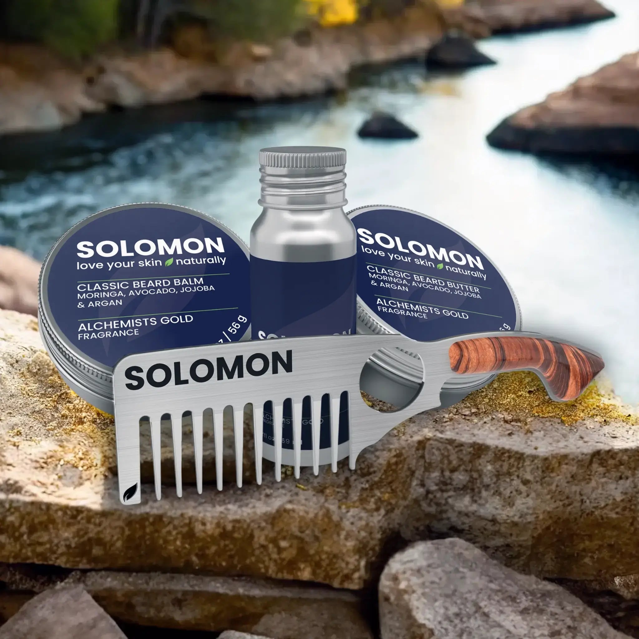 SOLOMON Signature Beard & Skincare Collection