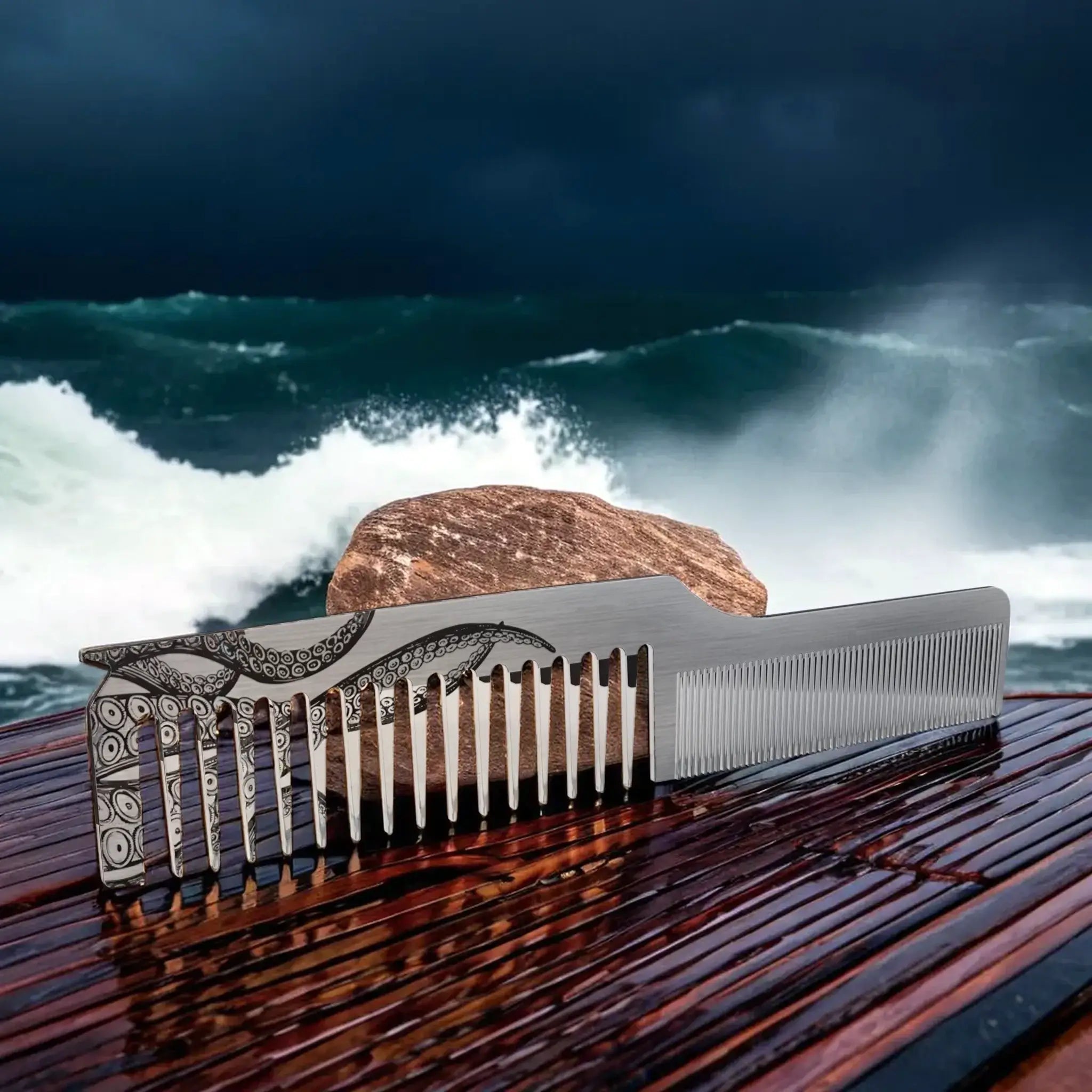 The Kraken Hair and Beard Comb