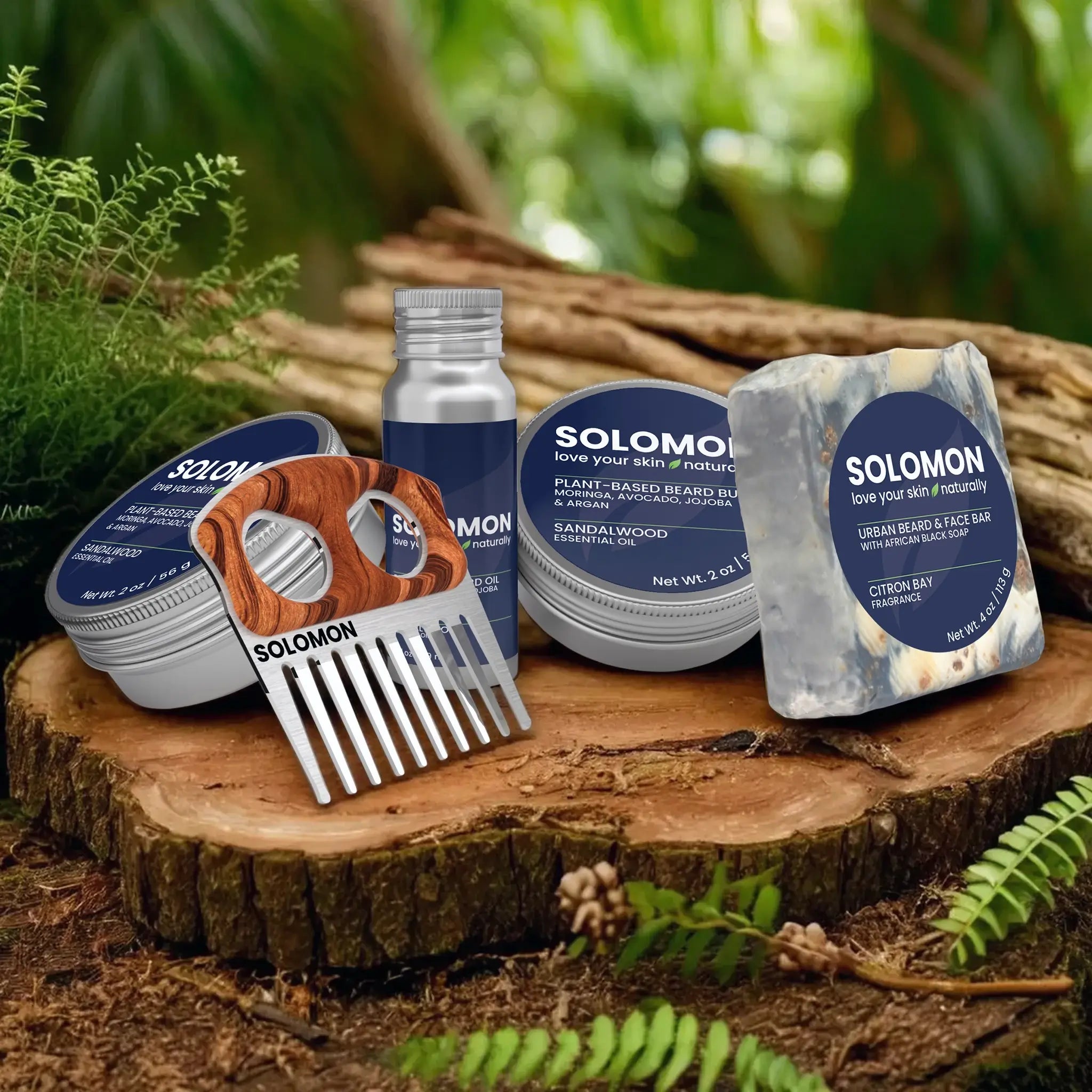 Plant-Based Royal Beardsman and Skincare Collection