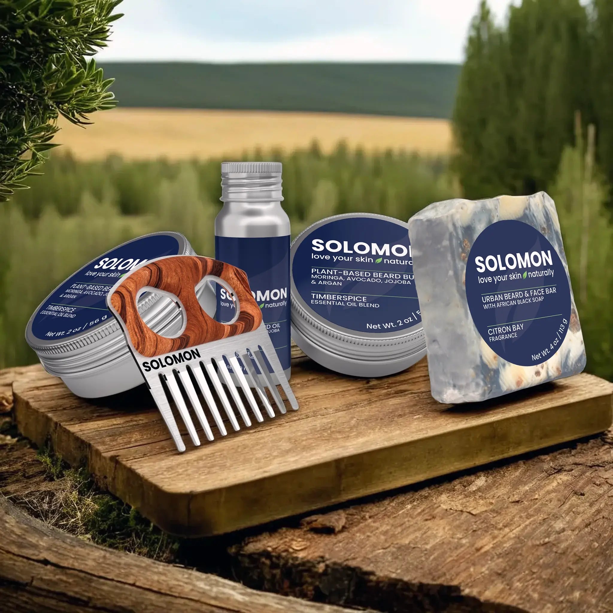 Plant-Based Royal Beardsman and Skincare Collection