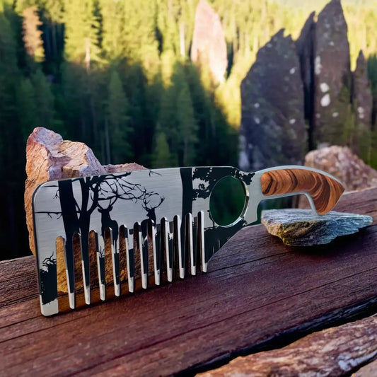 The Woodsman Beard Comb