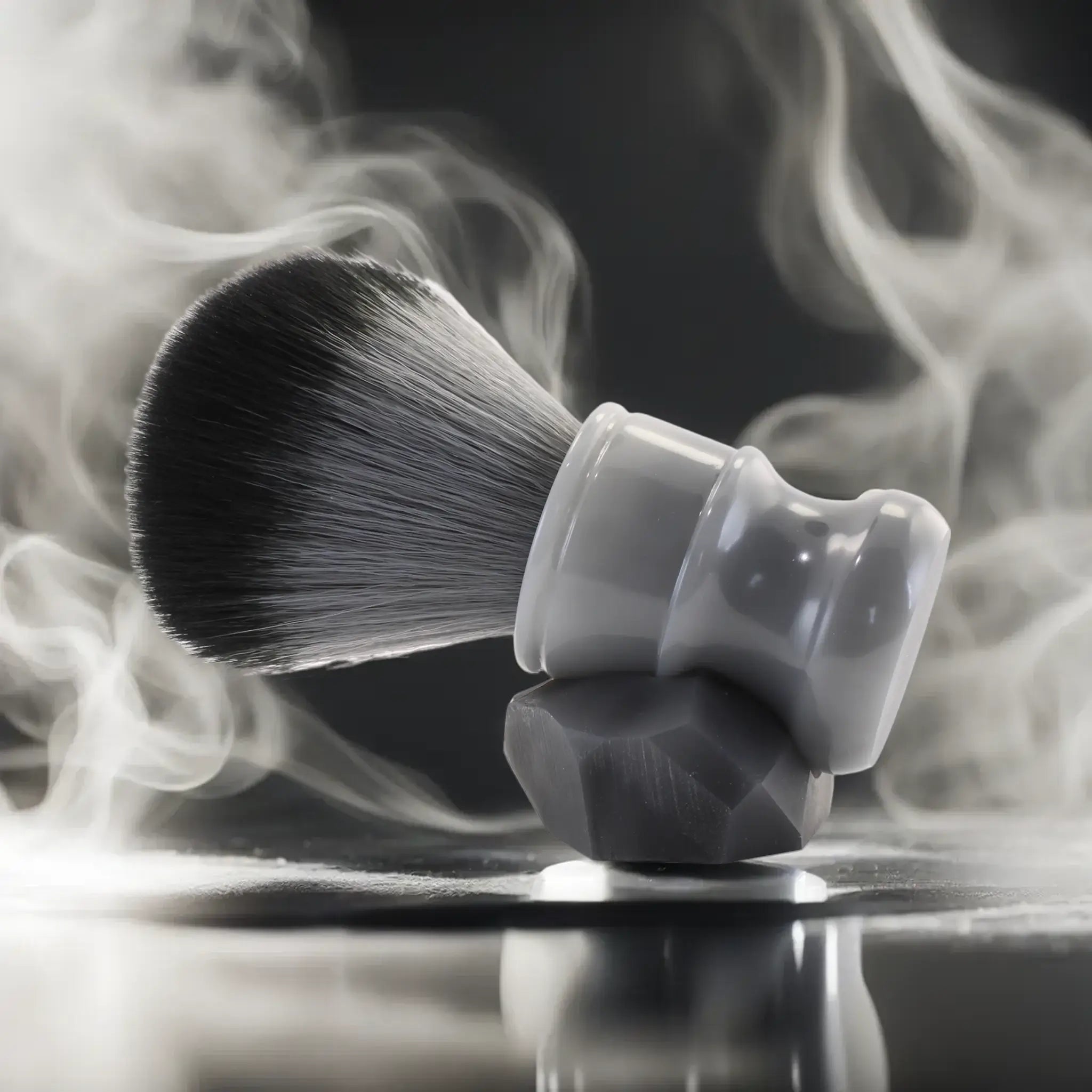 Premium Shaving Brush in Argentate