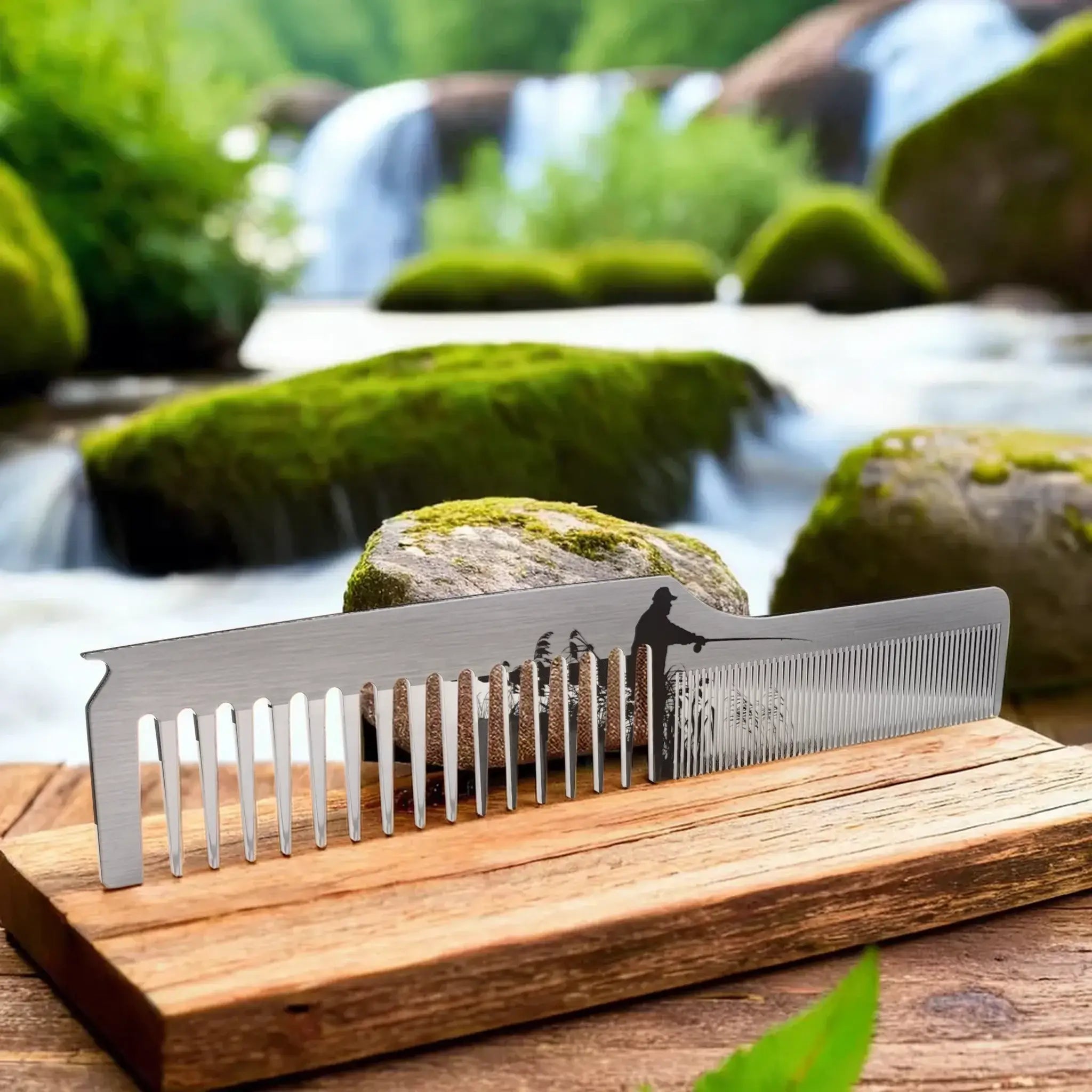 The Anglers Hair and Beard Comb