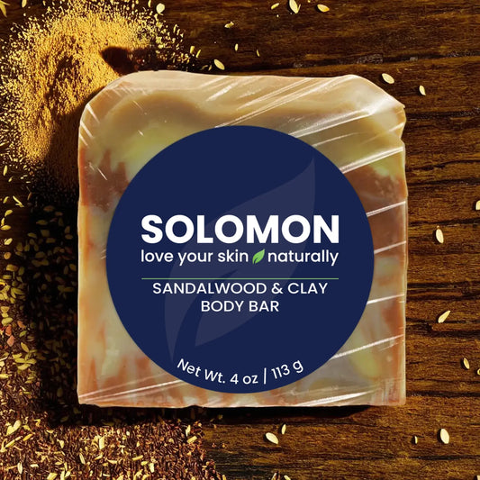 Sandalwood and Clay Body Bar