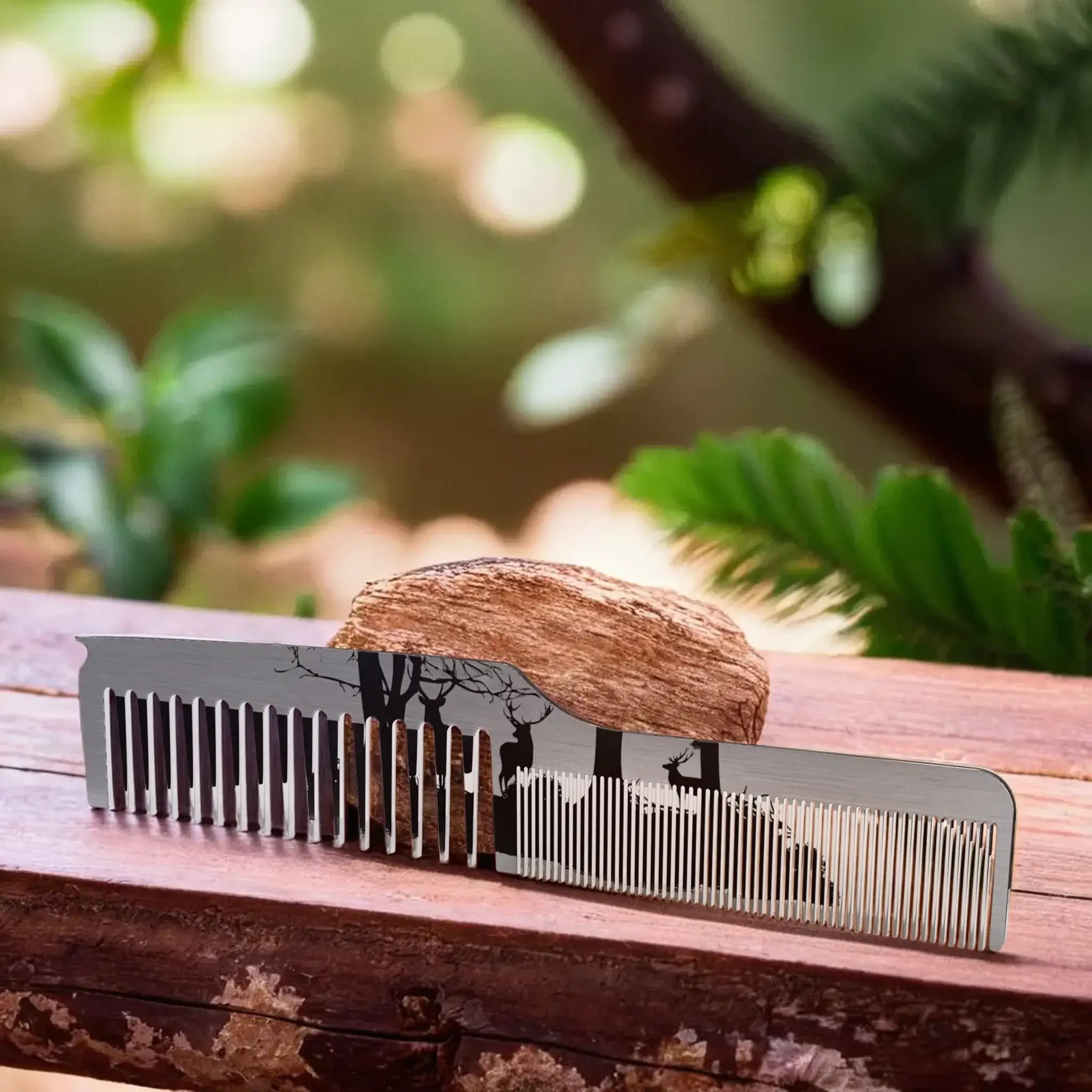 The Woodsman Hair and Beard Comb