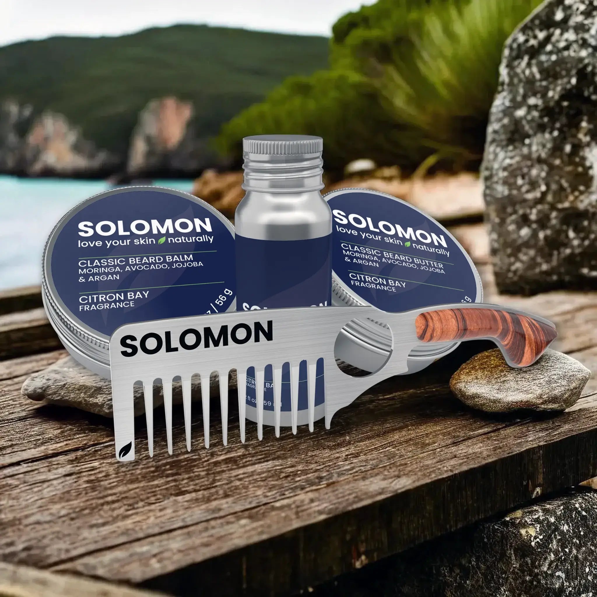 SOLOMON Signature Beard & Skincare Collection