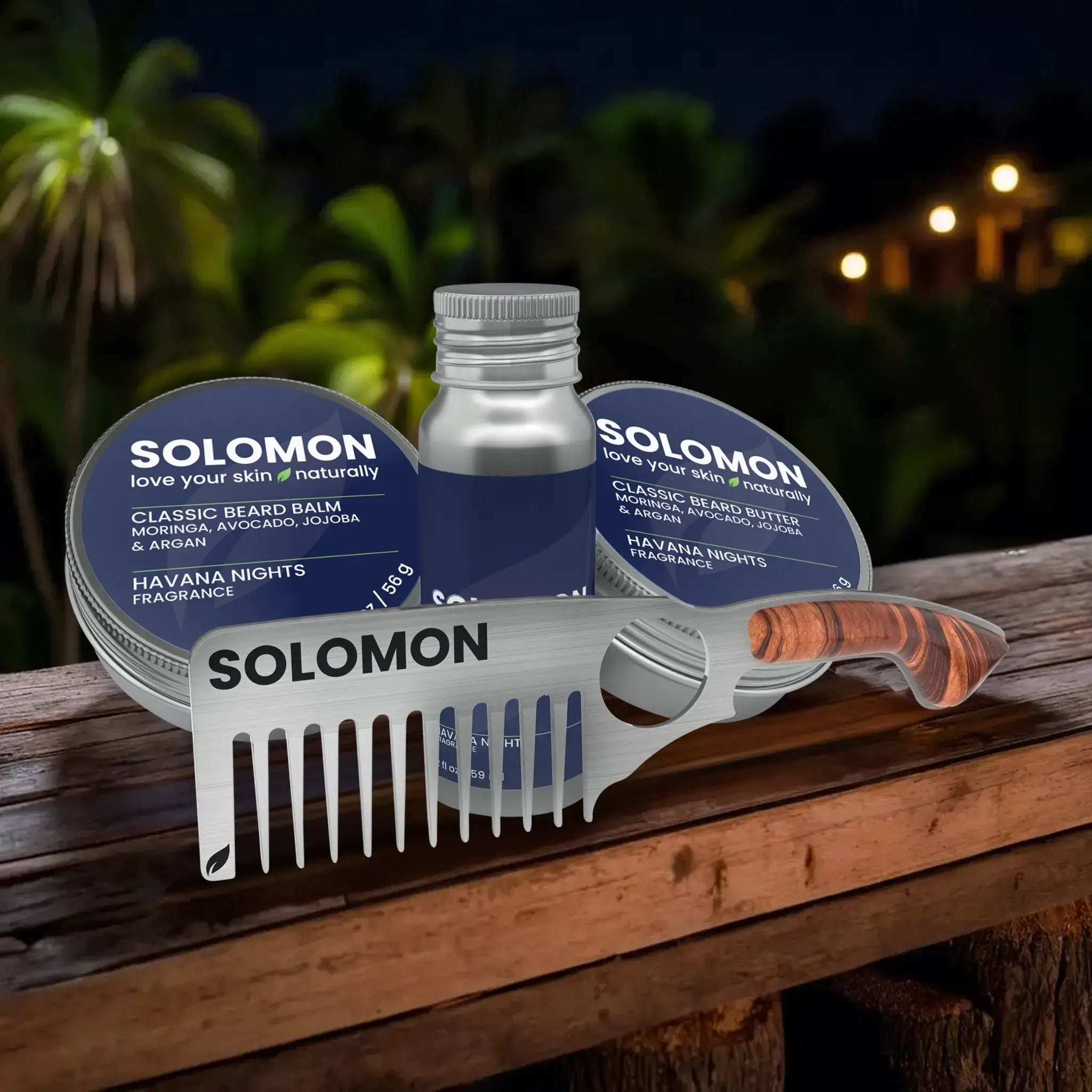 SOLOMON Signature Beard & Skincare Collection